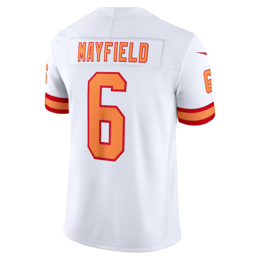 Friene TB.Buccaneers #6 Baker Mayfield Player White Vapor F.U.S.E. Limited Football Jerseys