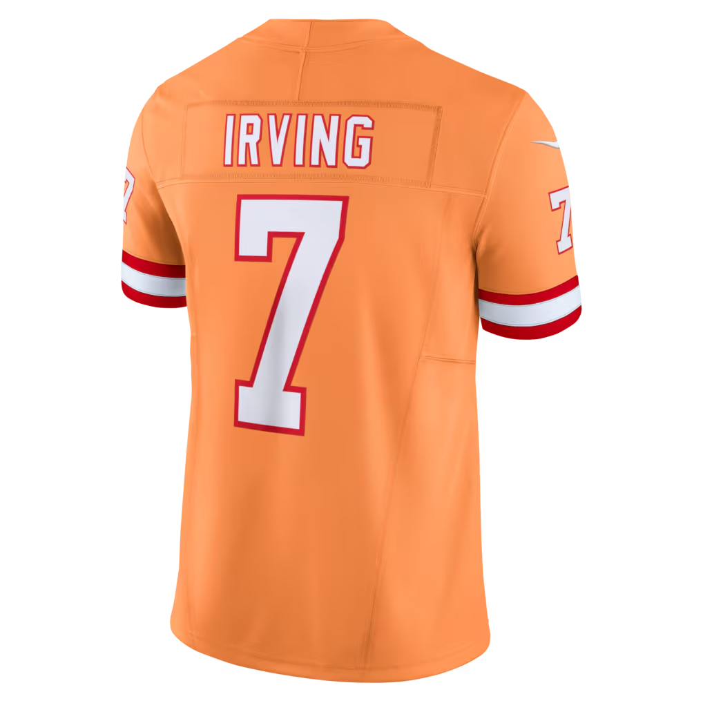 Friene TB.Buccaneers #7 Bucky Irving Orange Alternate 2 Throwback Vapor F.U.S.E. Limited Puhic Game Stitched Jerseys