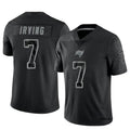 Friene TB.Buccaneers #7 Bucky Irving Player Limited Black Reflective Stitched Jerseys
