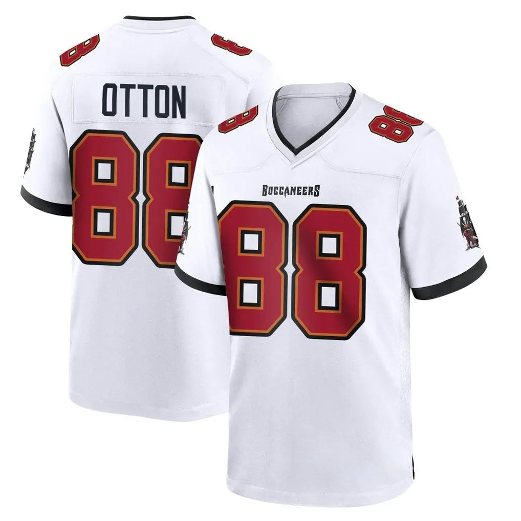Friene TB.Buccaneers #88 Cade Otton Player White Home Game Stitched Jerseys