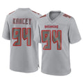 Friene TB.Buccaneers #94 Calijah Kancey Player Gray Atmosphere Fashion Home Game Stitched Jerseys