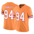 Friene TB.Buccaneers #94 Calijah Kancey Player Orange Limited Vapor F.U.S.E. Home Game Stitched Jerseys