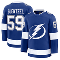 Friene TB.Lightning #59 Jake Guentzel Blue Home Premium Jerseys