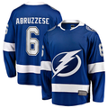 Friene TB.Lightning #6 Nick Abruzzese Blue Home Breakaway Jerseys