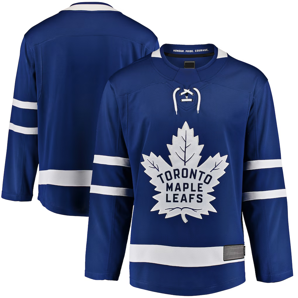 Friene TM.Leafs Blue Breakaway Home Jerseys