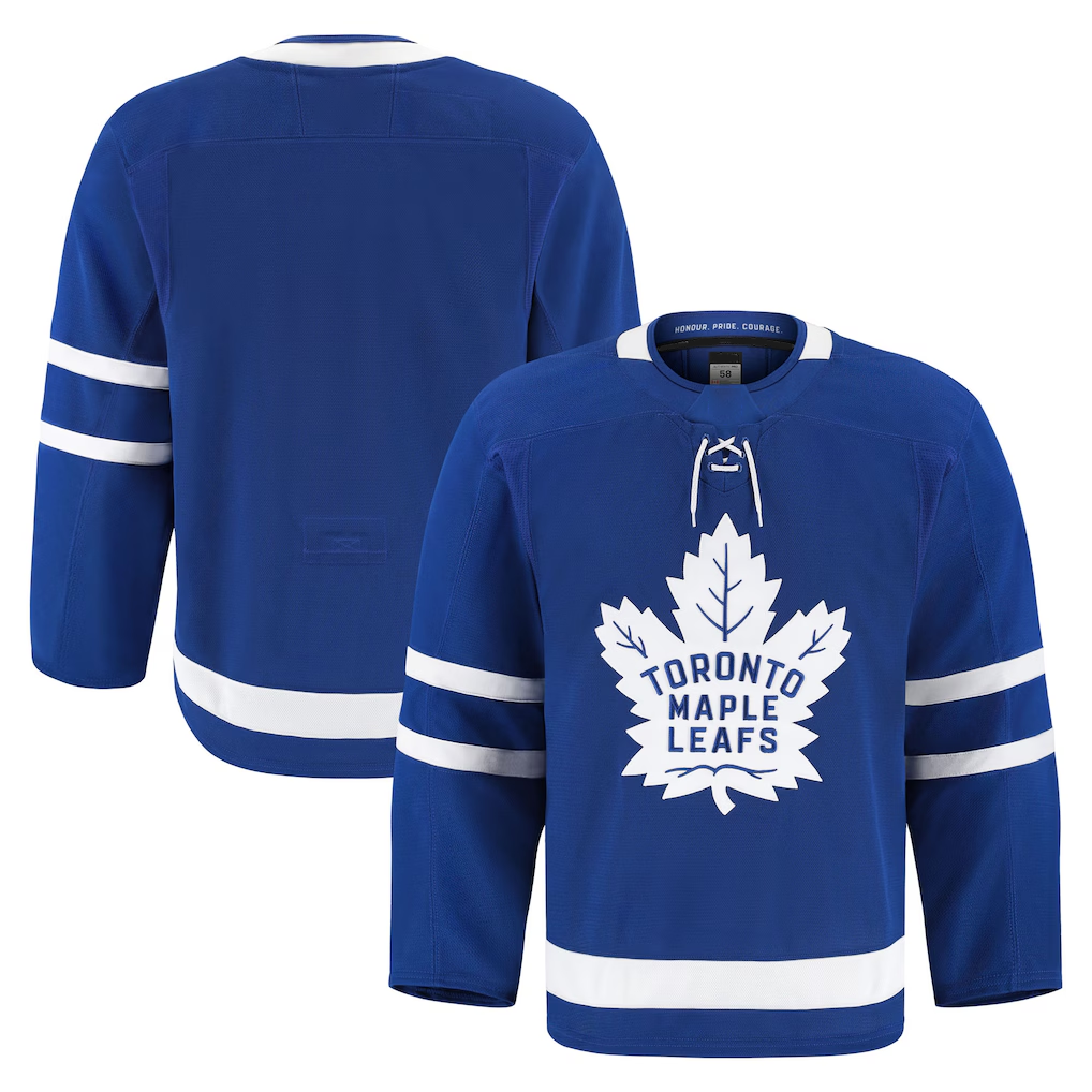 Friene TM.Leafs Blue Home Authentic Pro Jerseys