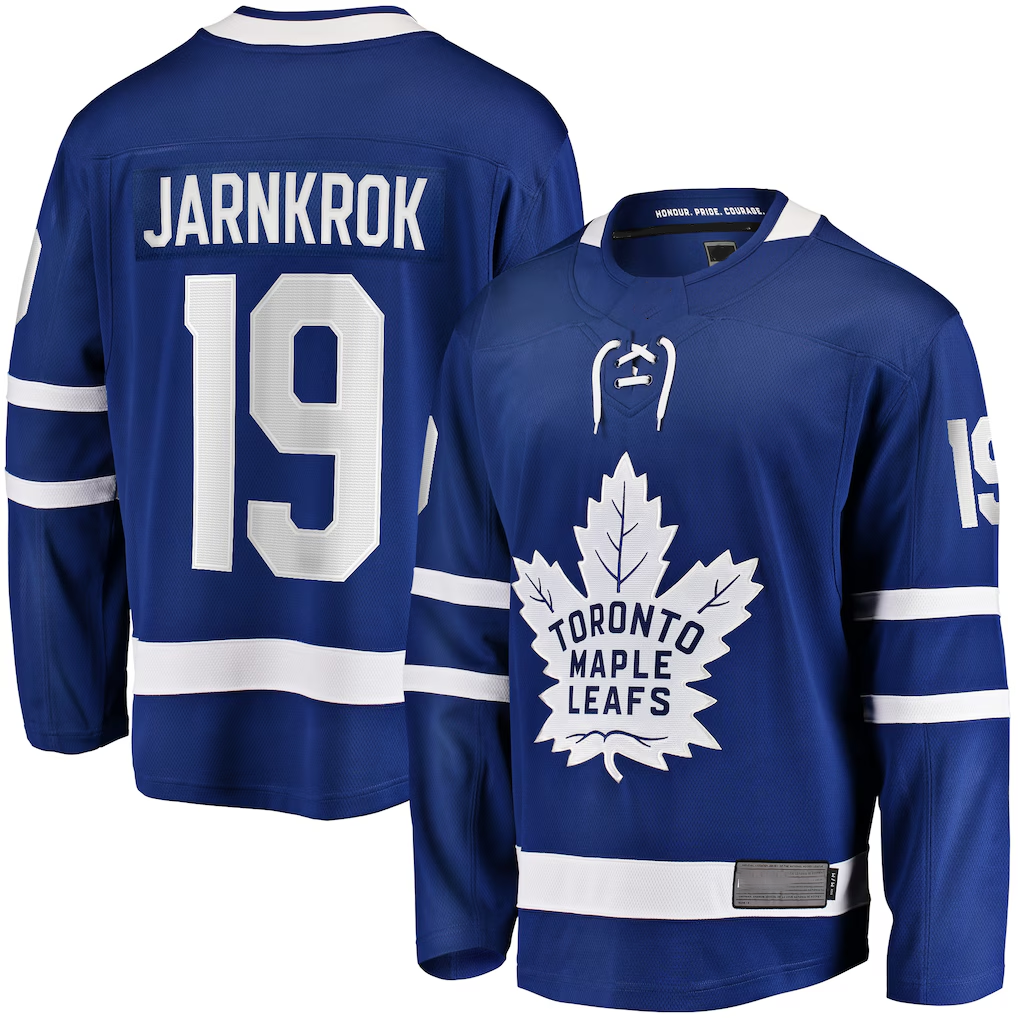 Friene TM.Leafs #19 Calle Jarnkrok Blue Home Breakaway Player Jerseys
