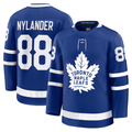 Friene TM.Leafs #88 William Nylander Blue Home Premium Jerseys
