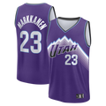 Friene U.Jazz #23 Lauri Markkanen Purple Fast Break Replica Stitched Jerseys - Icon Edition