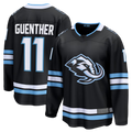 Friene U.Mammoth #11 Dylan Guenther Black Home Breakaway Player Jerseys