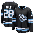 Friene U.Mammoth #28 Ian Cole Black Home Breakaway Player Jerseys