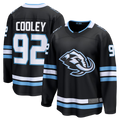 Friene U.Mammoth #92 Logan Cooley Black Home Breakaway Jerseys