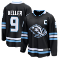Friene U.Mammoth #9 Clayton Keller Black Home Breakaway Jerseys