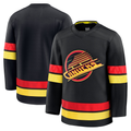 Friene V.Canucks Black Alternate Premium Jerseys