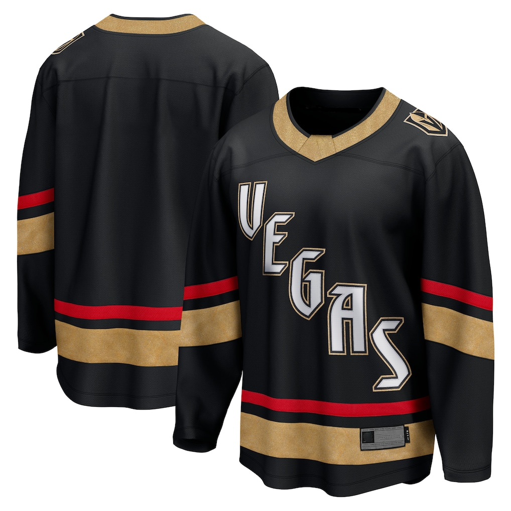 Friene VG.Knights Black Special Edition 2.0 Breakaway Blank Jerseys