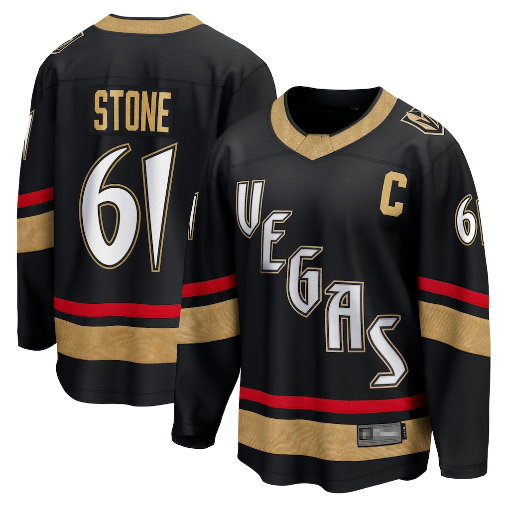 Friene VG.Knights #61 Mark Stone Black Special Edition 2.0 Breakaway Player Jerseys