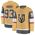 Friene VG.Knights #93 Mitch Marner Gold Home Premium Jerseys