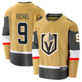 Friene VG.Knights #9 Jack Eichel Gold Home Breakaway Stitched Jerseys