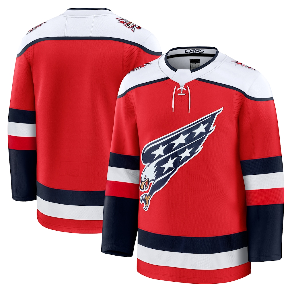 Friene W.Capitals Red Alternate Premium Jerseys