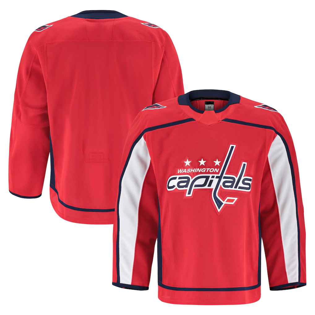 Friene W.Capitals Red Home Premium Jerseys