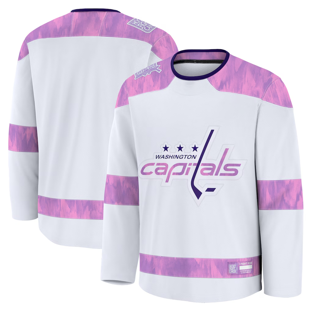 Friene W.Capitals White Away Authentic Pro Jerseys