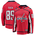 Friene W.Capitals #89 Alex Tuch Red Home Breakaway Jerseys