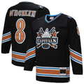 Friene W.Capitals #8 Alexander Ovechkin Mitchell & Ness Black 2005-06 Power Play Jerseys