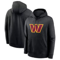 Friene W.Commanders Gray Pullover Hoodies Game Blank Player Stitched Jerseys