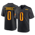 Friene W.Commanders #0 Mike Sainristil Player Black Home Game Stitched Jerseys