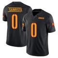 Friene W.Commanders #0 Mike Sainristil Player Black Limited Vapor F.U.S.E. Home Game Stitched Jerseys