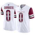 Friene W.Commanders #0 Mike Sainristil Player White Limited Vapor Home Game Stitched Jerseys