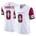 Friene W.Commanders #0 Mike Sainristil Player White Vapor F.U.S.E. Limited Home Game Stitched Jerseys
