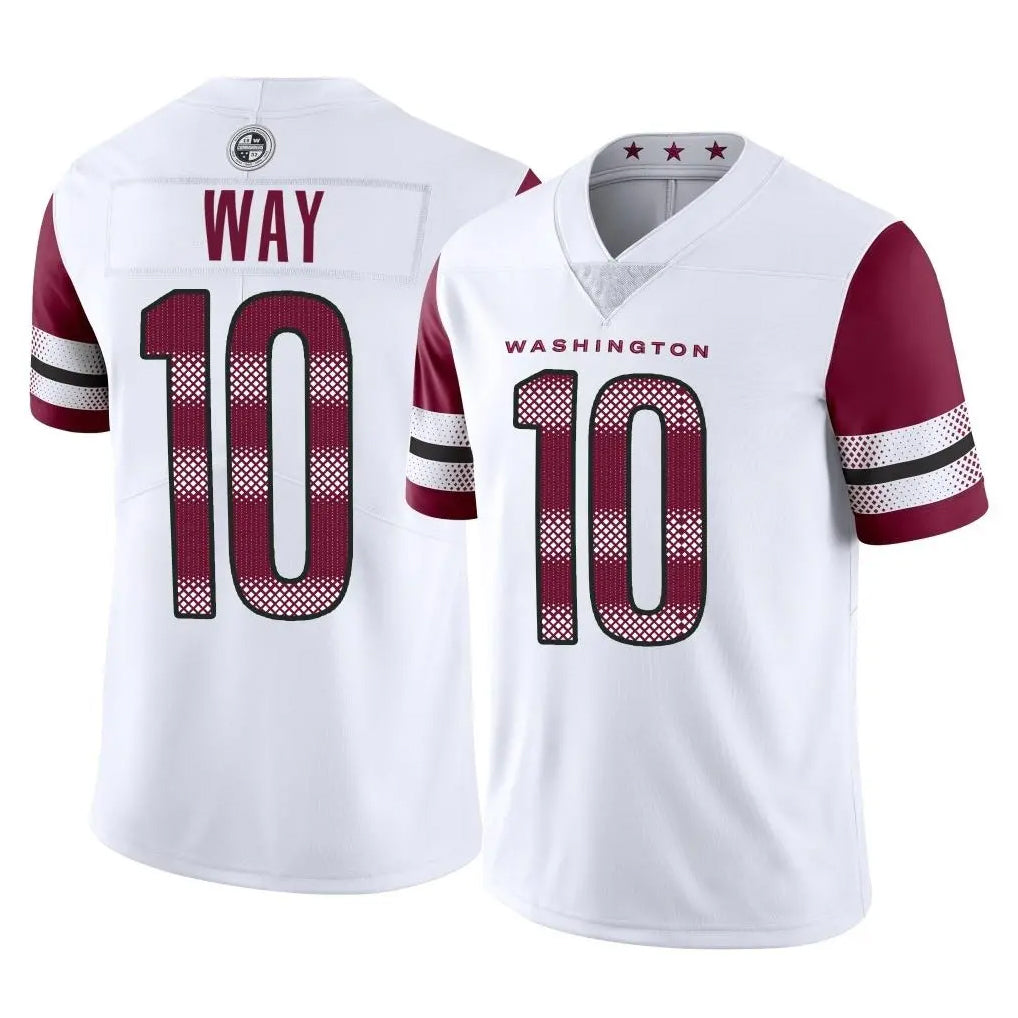 Friene W.Commanders #10 Tress Way Player White Limited Vapor Home Game Stitched Jerseys