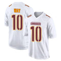 Friene W.Commanders #10 Tress Way Player White Tundra Fashion Home Game Stitched Jerseys