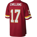 Friene W.Commanders #17 Doug Williams Mitchell & Ness Burgundy Legacy Replica Puhic Stitched Jerseys
