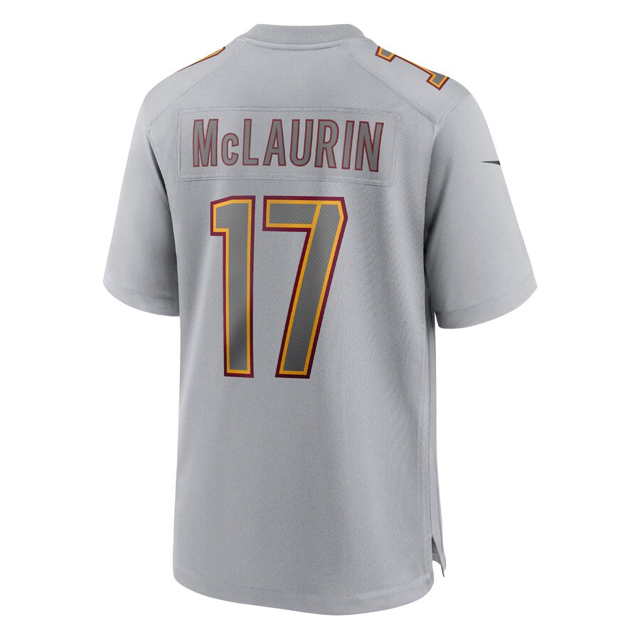 FrieneW.Commanders #17 Terry McLaurin Player Gray Fashion Game Stitched Jerseys