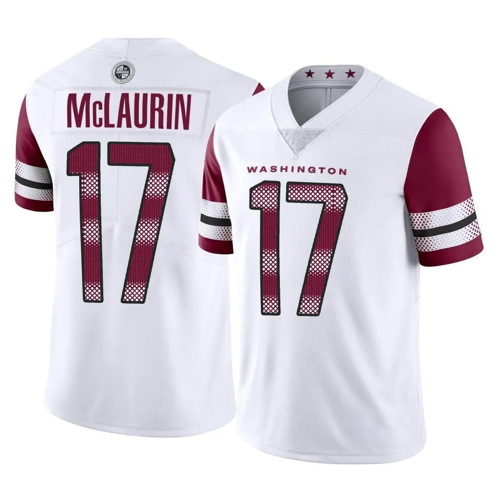 Friene W.Commanders #17 Terry Mclaurin Player White Limited Vapor Home Game Stitched Jerseys