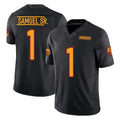 Friene W.Commanders #1 Deebo Samuel Sr Player Black Vapor F.U.S.E. Limited Football Jerseys