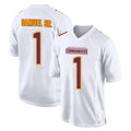 Friene W.Commanders #1 Deebo Samuel Sr Player Tundra White Fashion Game Stitched Jerseys