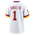 Friene W.Commanders #1 Deebo Samuel Sr Player White Game Stitched Jerseys