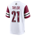 Friene W.Commanders #21 Sean Taylor Player White Home Game Stitched Jerseys