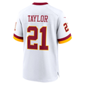 Friene W.Commanders #21 Sean Taylor White Game Super Bowl Era Stitched Jerseys