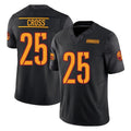 Friene W.Commanders #25 Nick Cross Player Black Limited Vapor F.U.S.E. Home Game Stitched Jerseys