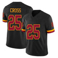 Friene W.Commanders #25 Nick Cross Player Black Limited Vapor Home Game Stitched Jerseys