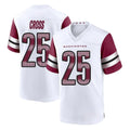 Friene W.Commanders #25 Nick Cross Player White Game Home Stitched Jerseys