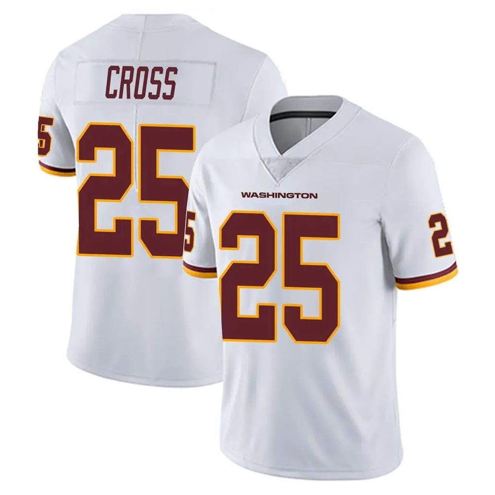 Friene W.Commanders #25 Nick Cross Player White Limited Vapor Untouchable Home Game Stitched Jerseys