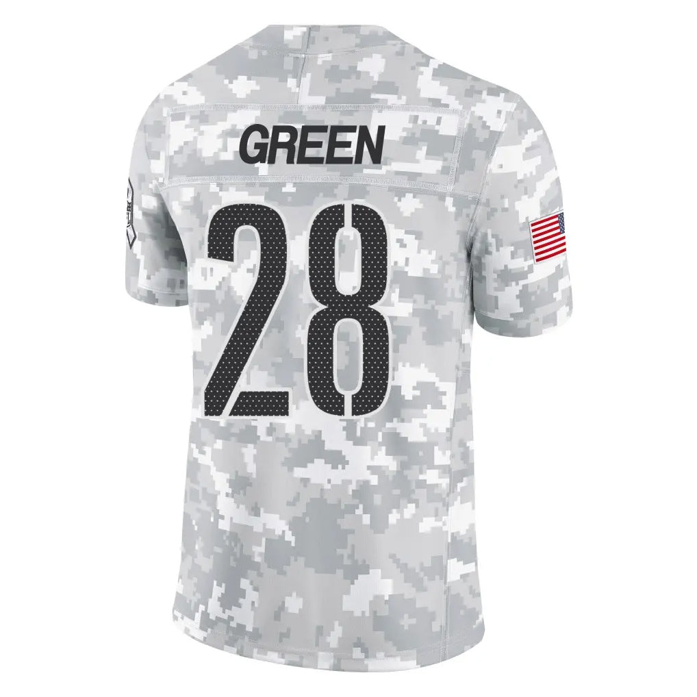 Friene W.Commanders #28 Darrell Green Player  Arctic Camo Salute To Service Limited Stitched Jerseys