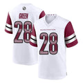 Friene W.Commanders #28 Darrell Green Player White Home Game Stitched Jerseys