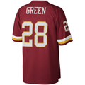 Friene W.Commanders Team #28 Darrell Green Mitchell & Ness Burgundy Legacy Replica Stitched Jerseys
