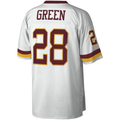 Friene W.Commanders Team #28 Darrell Green Mitchell & Ness White Legacy Replica Stitched Jerseys